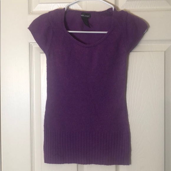 Wet Seal Short-Sleeved Sweater - Picture 2 of 4